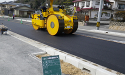 安浦駅北線舗装工事