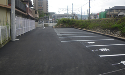 民間駐車場舗装工事