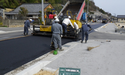 安浦駅北線舗装工事